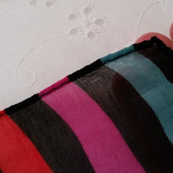 Attitude Jay Manuel Colour Block Scarf - Picture 5 of 7